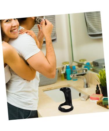 Healeeved 5-St Brush Holder Razor for Men - Durable Plastic Shaving Stand & Rack for Beard Grooming - Buy Online on GoSupps.com