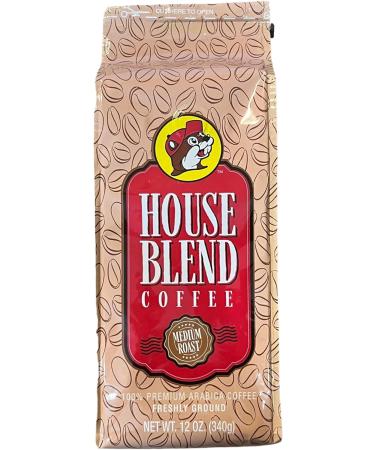 Buc-ee s Coffee Lover s Bundle: 1 Buc-ee s Ground House Blend Coffee (12 oz. bag) + 1 20 oz. Buc-ee s Tumbler + 12 Buc-ee s Peel and Stick Decals - Buy Online on GoSupps.com