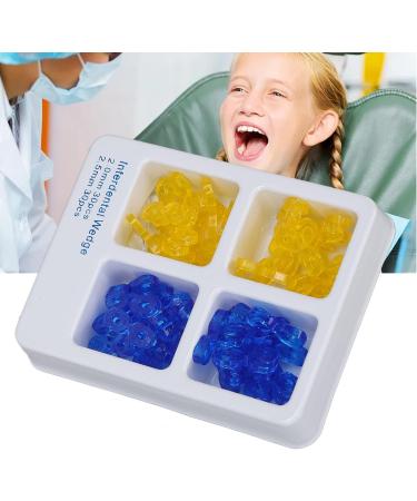 Pack of 60 Elastic Rubber Tooth Wedges | Tooth Separators & Fastening Wedges for Gaps - International Shipping - Buy Online on GoSupps.com