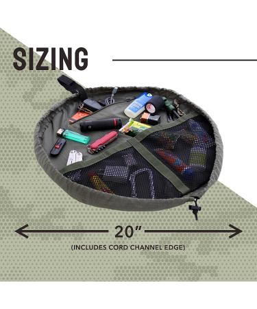 Lay-n-Go Defender Tactical Gear Accessory  Tool & Utility Storage Bag With Pockets for Travel  Military  First Responder  Survival and Outdoors  with a Durable Patented Design  20 inch  Green 20 Inch Defender Tactical (20") - Green - Buy Online on GoSupps.com