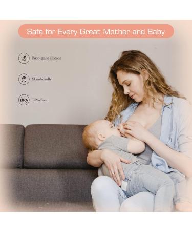 Wearable Breast Pump Plainless Electric Hands Free 2 Modes & 9 Levels with LCD Display Low Noise Rechargeable Wireless Protable Breast Pump with 21mm/24mm Flanges (Pink 2PCS) Breastfeeding Pump - Buy Online on GoSupps.com