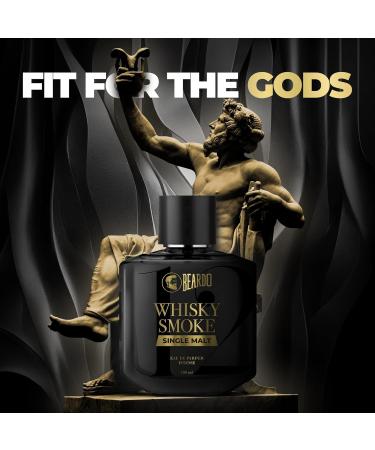 Beardo_SINGLE MALT Whisky Smoke Perfume for men 100ml | INTENSE EAU DE PARFUM - Highly Concentrated | Spicy Woody - Oudh - Luxury Perfume | Gift For Brother | Gift For Friends - Buy Online on GoSupps.com