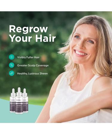 Minoxidil 2% Women's Hair Growth Serum | Promotes Hair Regrowth | Reactivates Hair Follicles | Shapiro MD - Buy Online on GoSupps.com