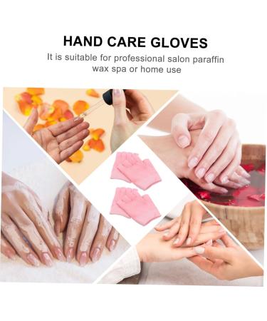Mikinona 2 Pairs Gel Gloves Dry Hand Gloves Moisturizing Hand Gloves Cotton Moisturising Gloves Moisturising Gloves for Hand Moisturizing Gloves Dry Hands Half Finger Gloves Dipping 16X13X1CM - Buy Online on GoSupps.com
