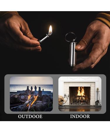Morisk 2-Pack Permanent Match Keychain Multitool with Bottle Opener, Glass Breaker, Waterproof Flint Fire Starter - Refillable, Strike Anywhere, Survival Tool - Buy Online on GoSupps.com