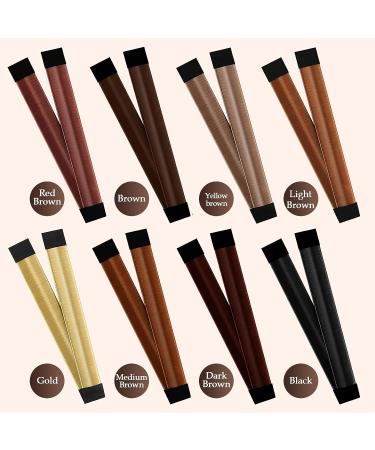 Magic Hair Bun Maker Donut 2 PCS - French Twist Styling Tool with Hair Accessories for Women, Kids, and Short Thin Hair - Blonde - Buy Online on GoSupps.com