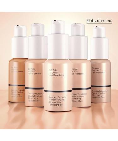 Beauty Concealer Foundation Cache Pores Natural Hydrating Foundation Organic Foundation 30ml (E) - Buy Online on GoSupps.com