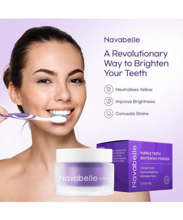 Purple Teeth Whitening: Teeth Whitening - Tooth Powder - Purple Teeth Whitening Powder - Purple Teeth Whitening Colour Corrector - Buy Online on GoSupps.com