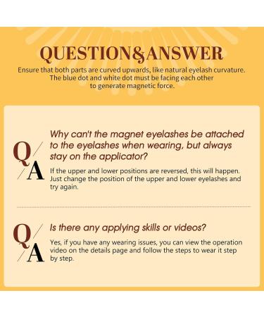 QUEWEL Magnetic Eyelashes - 2 Pairs Reusable Natural Look Lashes with Applicator | No Glue Needed Magnetic Lashes Kit for Easy Wear & Removal - Buy Online on GoSupps.com