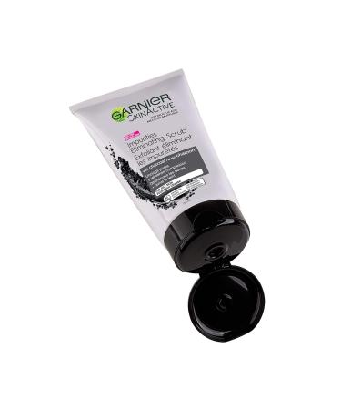 Garnier SkinActive Charcoal Blackhead Eliminating Scrub - 5 fl oz | 150mL | Packaging May Vary - Buy Online on GoSupps.com