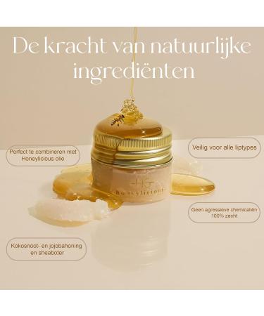 HG Aesthetics Honeylicious Honing Infused Honingraat Lip Exfoliator LIP SCRUB 20 mg - Buy Online on GoSupps.com