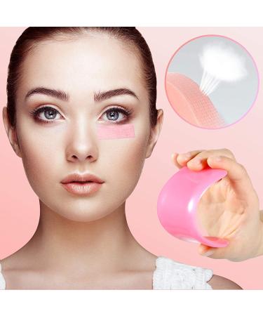 10 Rolls Breathable Eyelash Extension Tape with Silicone Pads and Cutter Dispenser - Pink/Purple - Buy Online on GoSupps.com