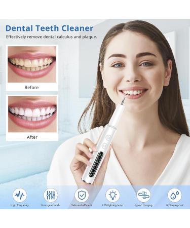 Premium Plaque Remover & Tartar Remover - Teeth Whitening Set with 4 Modes & LED Light | International Shipping - Buy Online on GoSupps.com