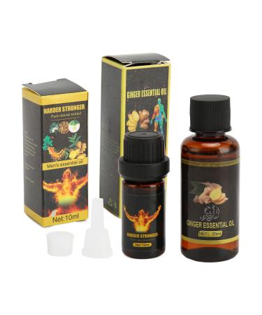 Men massage essential oil ginger care serum massage health care essential oil for belly tightening muscle shrinking body