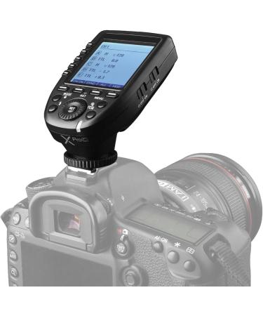 Godox Xpro-C TTL Wireless Flash Trigger for Canon - 1/8000s HSS, TTL/Manual, Large Screen, 5 Group Buttons - Buy Online on GoSupps.com