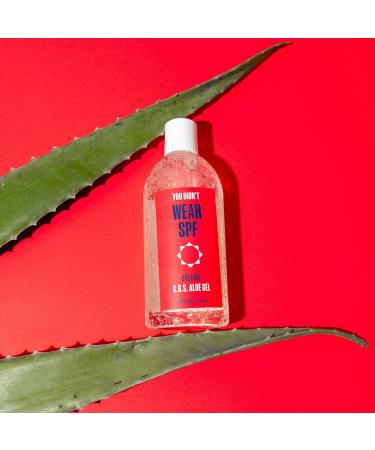 S.O.S Aloe Gel - 97% Pure Aloe for Soothing & Hydrating Skin | Post-Sun & Post-Shave Relief | International Shipping Available - Buy Online on GoSupps.com