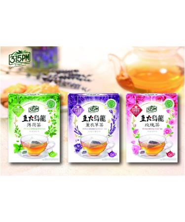 15PM Premium Lavender Taiwanese Oolong Tea - 18 Tea Bags | Authentic Leaves Cut for Rich Flavor - Buy Online on GoSupps.com