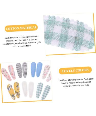 TOYANDONA 50 Pairs Fabric Bang Side Clip Hair Bows Clips Girl Hair Clips Flower Girl Hair Accessory Hair Accessories Tiara Hair Barrettes Bangs 2 Piece Set - Buy Online on GoSupps.com