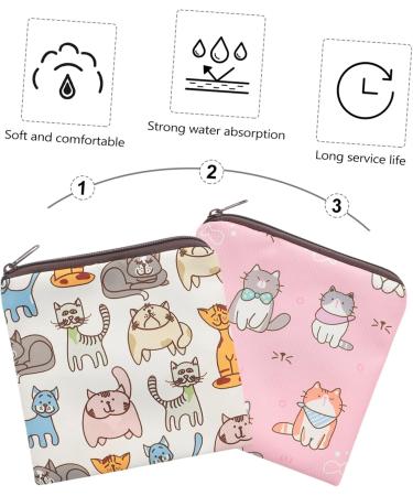 Plafope Women s Menstrual Bands Storage Bags - 2 Pack Sorted Organizers 13x13x2 cm Perfect for Binding & Keeping Your Items Organized - Buy Online on GoSupps.com