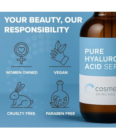 Hyaluronic Acid Serum with Vitamin B5 - Intense Hydration Anti-Aging Non-Greasy Paraben Free Face Serum - 2 oz 2 Fl Oz - Buy Online on GoSupps.com