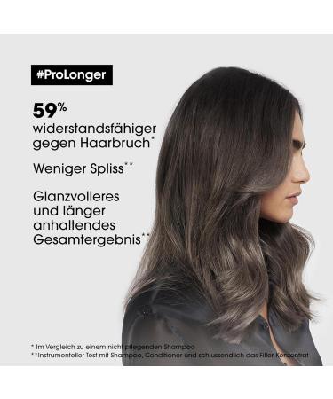 L'Or al Professionnel Pro Longer Shampoo 750ml - Strengthening Shampoo for Long & Thin Hair with Filler A-100 & Amino Acids | Expert Series - Buy Internationally - Buy Online on GoSupps.com