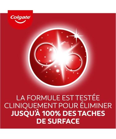 COLGATE - Max White One Toothpaste - Clinically Tested to Remove Up to 100% of Surface Stains - Pack of 2 x 75 ml - Buy Online on GoSupps.com