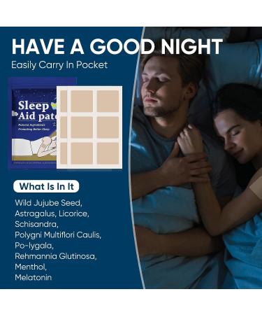 Feulover Sleep Patches - Herbal Extracts & Melatonin for Great Quality Sleep - 48 Pcs - Buy Online on GoSupps.com