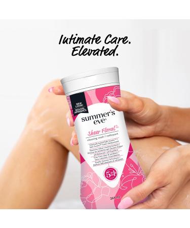 Summer's Eve Cleansing Wash Sheer Floral Scent 266ml Sheer Floral 266 ml (Pack of 1) - Buy Online on GoSupps.com