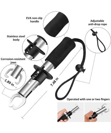 AOFUXTI Fishing Tool Kit - Stainless Steel Pliers, Hook Remover, Lip Gripper - Saltwater Resistant Gear for Men - Buy Online on GoSupps.com