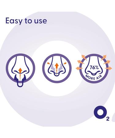 Airmax Nasal Dilator - 76.1% More Air | Breathe & Sleep Better | Snoring Stopper | Medium (M) Pack - 6 Months Supply | Free Breathing Solution - Buy Online on GoSupps.com