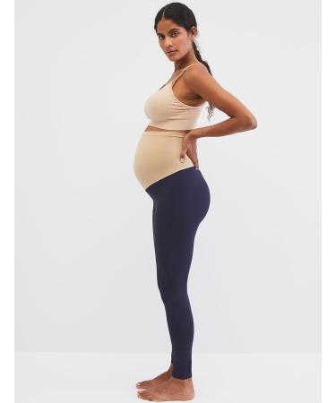 Motherhood Maternity Essential Stretch Full Length Leggings XL Navy - Secret Fit Belly for Women - Buy Online on GoSupps.com