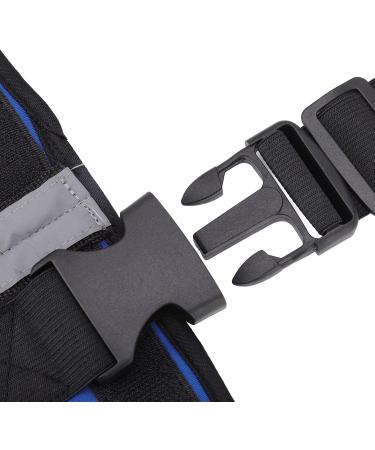 Dog Right Rear Leg Hock Brace - Neoprene Material Prevents Injuries Provides Stability with Support Strip Reflective Strip for Dogs (S) - Buy Online on GoSupps.com