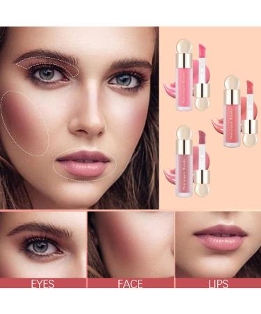 Long-Lasting Liquid Blush with Brush | Waterproof Creamy Formula | #02 7.5ml | International Shipping - Buy Online on GoSupps.com