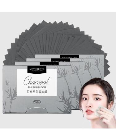 4 Packungen Gesichts-L schpapier Gr ntee labsorbierende Bl tter f r M nner Frauen 400 St ck Gesichts l Blotting Paper Gesicht Blotting-Papiere Face Oil Blotting Papers l-L schpapier Bamboo Charcoal - Buy Online on GoSupps.com