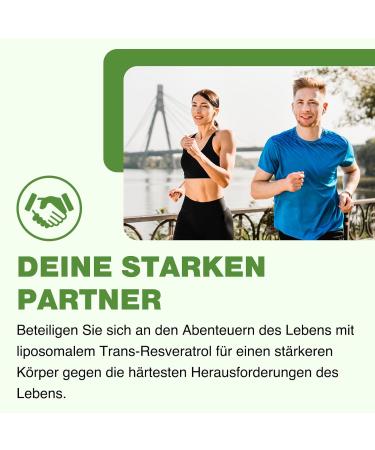 1200mg Liposomal Trans-Resveratrol - High-Dose Pure Formula 98% Trans-Resveratrol from Japanese Knotweed 60 Capsules for Optimal Health - Buy Online on GoSupps.com