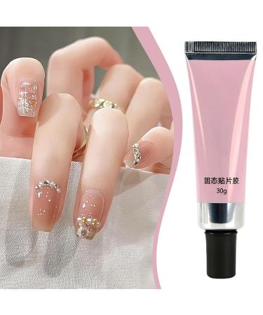 G n rique Press-on nail glue nail glue gel | 30g clear gel for strong nails - Acrylic nail glue UV gel glue press-on nail glue super strong gel nail glue - Buy Online on GoSupps.com