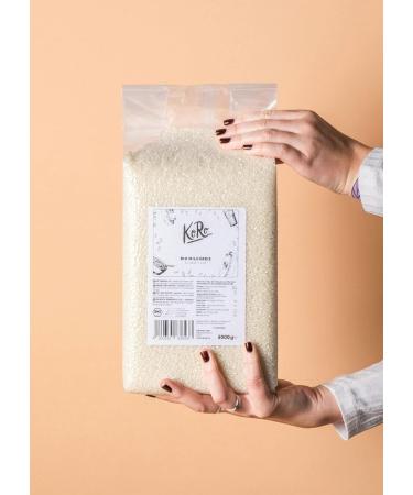 KoRo - Organic round rice 5 kg - value pack Round grain sticky rice from 100% organic farming without additives - Buy Online on GoSupps.com