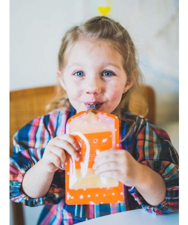 Simple Modern Baby Food Pack | 10-Pack Reusable Squeezing Bags | BPA-Free | Joey Collection | 148ml - Assortment 1 - Buy Online on GoSupps.com