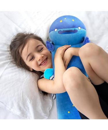 Mewaii 110cm Soft Plush Kitten Pillow | Cute Black Star Cat Stuffed Toy | Ideal Cuddly Gift for All Ages - Buy Online on GoSupps.com