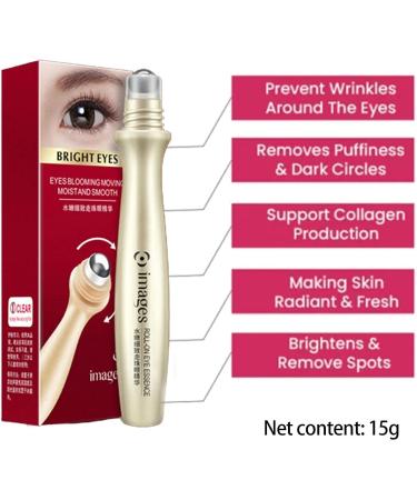 Anti-Eye Bag Cream - 15g | Reduces Tear Bags & Dark Circles | Hyaluronic Acid Eye Roller for Puffiness Relief - Buy Online on GoSupps.com