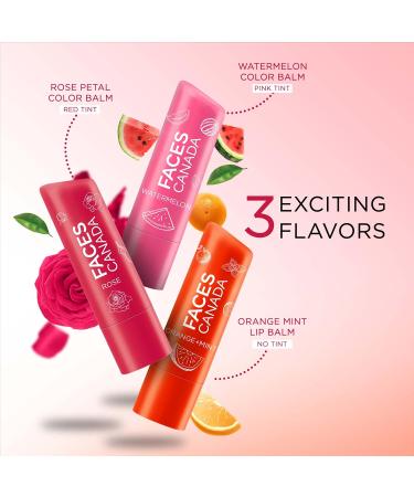 Red Tinted Lip Balm - Rose Petal | SPF 15 | 12 Hour Moisture | Nourishing Shea Butter & Vitamin E for Soft Lips | 0.16 Oz - Buy Online on GoSupps.com