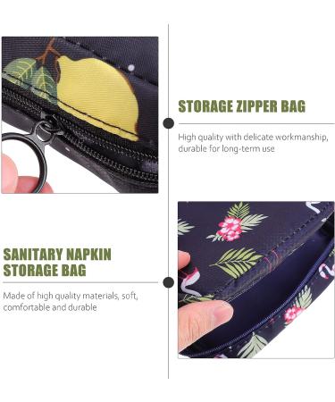 FOMIYES Tampon Bag 2pcs | Portable Sanitary Napkin Storage Bags for Women and Teen Girls - Buy Online on GoSupps.com