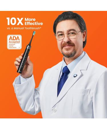 Bitvae S2 Smart Bluetooth Electric Toothbrush for Adults | 5 Modes, 9 Levels | Pressure Sensor, Ultrasonic | 8 Brush Heads Included - Buy Online on GoSupps.com
