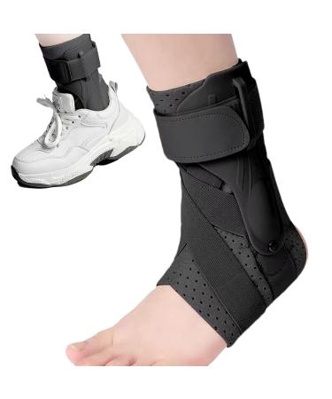 Buy Lightweight Adjustable Ankle Brace for Women & Children | Stabilizing Support for Ultimate Comfort | Elastic Ankle Stabilizer in Black - Buy Online on GoSupps.com