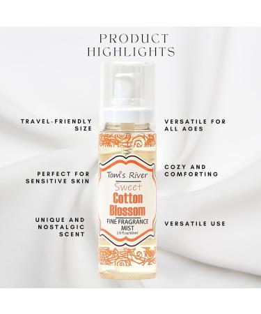 Infinix Cotton Blossom - Fine Fragrance Mist - Cotton Candy Scent Spray - 2 fl oz/60ml Body Spray for Women Gentle and Long Lasting Perfume for Men & Women For Daily Use - Summer Ready Cotton Blossom 2 Fl Oz (Pack of 1) - Buy Online on GoSupps.com
