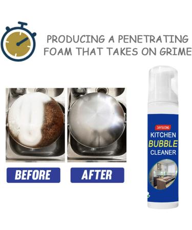 MarryLee All-Purpose Kitchen Bubble Cleaner Spray for Wash Dirty Pots and Any Type of Crockery (150ML) - Buy Online on GoSupps.com