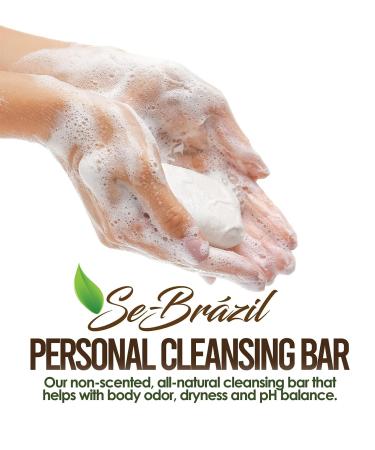 Se-Br zil All Natural Soap-Free Personal Cleansing Bar for Intimate Hydration and pH Balance - Buy Online on GoSupps.com