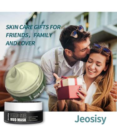 Face Clay Mask Set - Dead Sea & Green Tea Mud Masks for Pore Purifying Blackhead Removal & Oil Control - Anti-Aging Travel Size Gift for Men & Women | 2.8 Oz x 2 - Buy Online on GoSupps.com