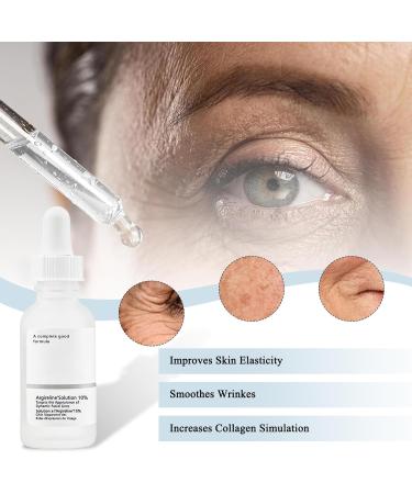 Argireline Solution Serum 10% Anti Wrinkle Serum Face Moisturizer Brightening Serum Firmness Radiance Rejuvenated Skin Anti-Aging Fine Lines - Buy Online on GoSupps.com