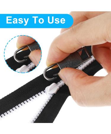 Ouligay 12-Piece Zipper Replacement Set | Zipper Repair Kit for Jackets Suitcases Clothing & Shoes - Durable & Versatile - Buy Online on GoSupps.com